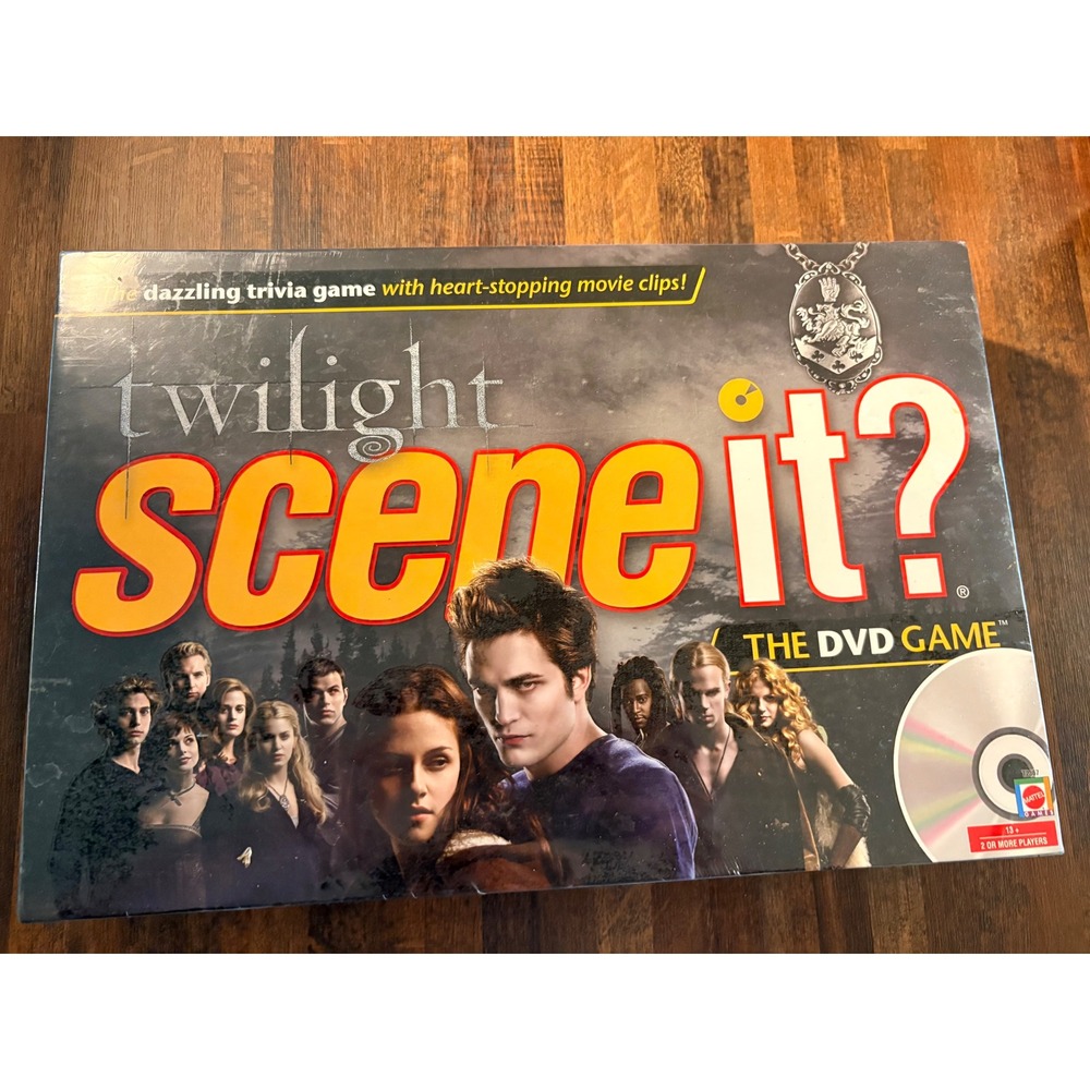 Mattel Twilight Scene It The DVD Game New Factory Sealed Trivia Board Game T2367